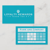 PET-GROOMING 3stippen Loyalty Programme (Voorkant / Achterkant)