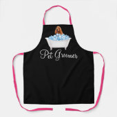 Pet Grooming Cute Aprons Schort (Voorkant)