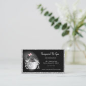 Pet Grooming Hond Glitter Business Afsprakenkaartje (Staand voorkant)