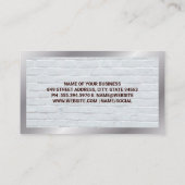 Pet Grooming Logo | Dog Comb Visitekaartje (Achterkant)