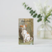 Pet Grooming of Pet Spa Visitekaartje (Staand voorkant)