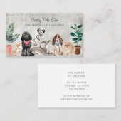 Pet Grooming Pet Spa Visitekaartje (Voorkant / Achterkant)
