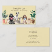 Pet Grooming Pet Spa Visitekaartje (Voorkant / Achterkant)
