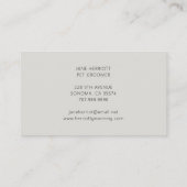 Pet Grooming Pet Spa Visitekaartje (Achterkant)