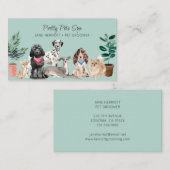Pet Grooming Pet Spa Visitekaartje (Voorkant / Achterkant)