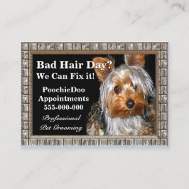 Pet Grooming Poochie Professional Visitekaartje