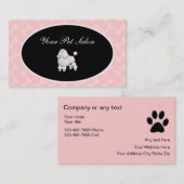 Pet Grooming Salon Visitekaartjes (Voorkant / Achterkant)