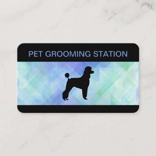 Pet Grooming Services Modern Design Afsprakenkaartje (Voorkant)
