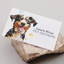 Pet Grooming Services QR-code Visitekaartje