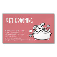 Pet Grooming Services Visitekaartje