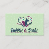 Pet Grooming Studio - Groomer Services Visitekaartje (Voorkant)