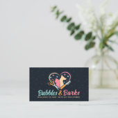 Pet Grooming Studio - Groomer Services Visitekaartje (Staand voorkant)