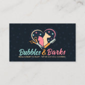 Pet Grooming Studio - Groomer Services Visitekaartje (Voorkant)