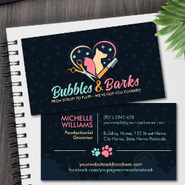 Pet Grooming Studio - Groomer Services Visitekaartje
