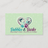 Pet Grooming Studio - Groomer Services Visitekaartje (Voorkant)