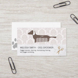 Pet Grooming Visitekaartje