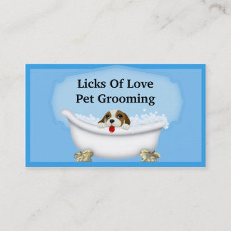 Pet Grooming Visitekaartje