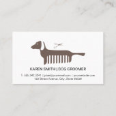 Pet Grooming Visitekaartje (Achterkant)