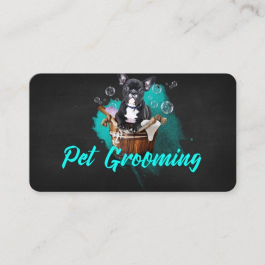 Pet Grooming Visitekaartje (Voorkant)