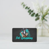 Pet Grooming Visitekaartje (Staand voorkant)