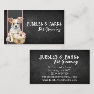 Pet Grooming Visitekaartje