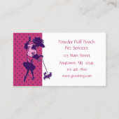 Pet Grooming Visitekaartje (Voorkant)