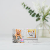 Pet Grooming Visitekaartje (Staand voorkant)