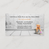 Pet Grooming Visitekaartje (Achterkant)