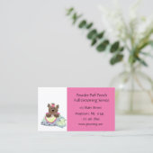 Pet Grooming Visitekaartje (Staand voorkant)