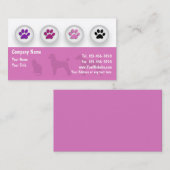 Pet Grooming Visitekaartjes (Voorkant / Achterkant)