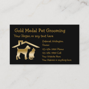 Pet Grooming Visitekaartjes