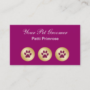 Pet Grooming Visitekaartjes