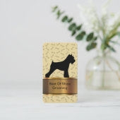 Pet Grooming Visitekaartjes (Staand voorkant)