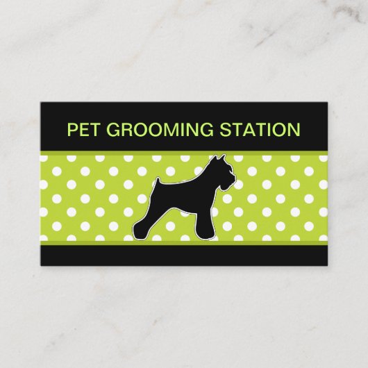 Pet Grooming Visitekaartjes Afsprakenkaartje (Voorkant)