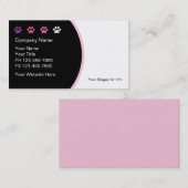 Pet Grooming Visitekaartjes Nieuw Trendy (Voorkant / Achterkant)