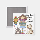 Pet Guardian Angel Magnet van SRF (Voorkant / Achterkant)