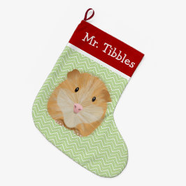 Pet Guinea Pig Gepersonaliseerd Grote Kerstsok