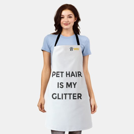 Pet Hair Is My Glitter Funny Pet Schort (Gedragen)