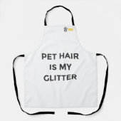 Pet Hair Is My Glitter Funny Pet Schort (Voorkant)