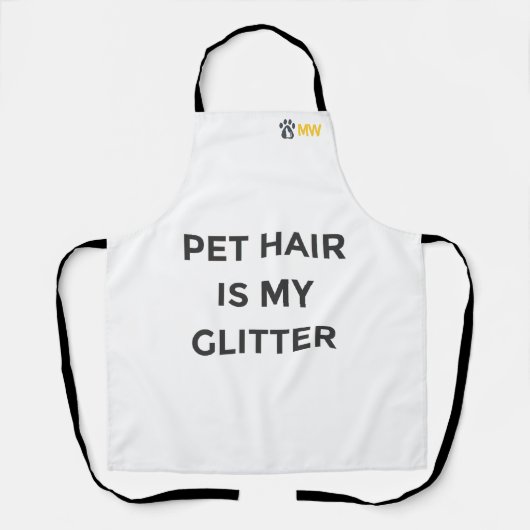 Pet Hair Is My Glitter Funny Pet Schort (Voorkant)