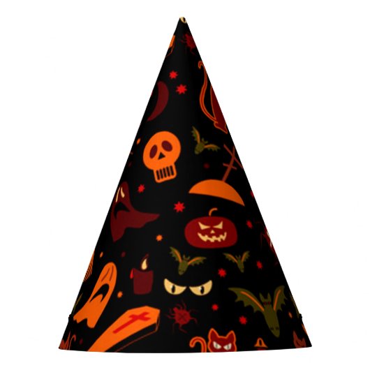 Pet Halloween Party Feesthoedjes (Voorkant)