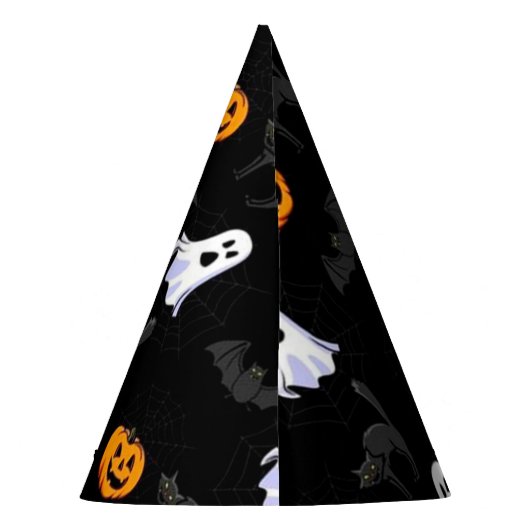 Pet Halloween Party Feesthoedjes (Achterkant)