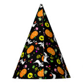 Pet Halloween Party Feesthoedjes (Achterkant)