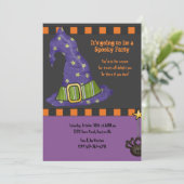 Pet Halloween Party nodiging Kaart (Staand voorkant)