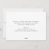 Pet Happy Howholidays Hond Foto Kerstgroeten Feestdagenkaart (Achterkant)