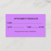 Pet Harmony Specialist: voor uw PawsomePal Sitter Afsprakenkaartje (Achterkant)