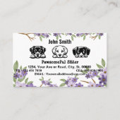 Pet Harmony Specialist: voor uw PawsomePal Sitter Afsprakenkaartje (Voorkant)