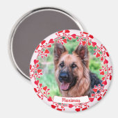 Pet Heart Ornament - Valentijnsdag - Pet Sympathie Magneet (Voorkant / Achterkant)