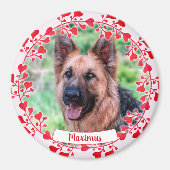 Pet Heart Ornament - Valentijnsdag - Pet Sympathie Magneet (Voorkant)