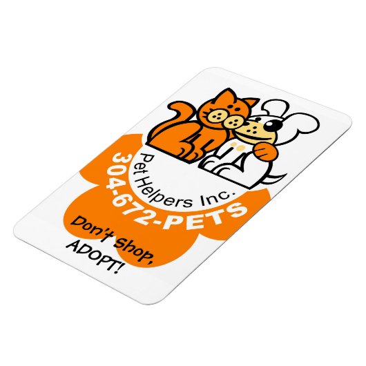 Pet Helper's Flexi Magnet Magneet (Linkerzijde)